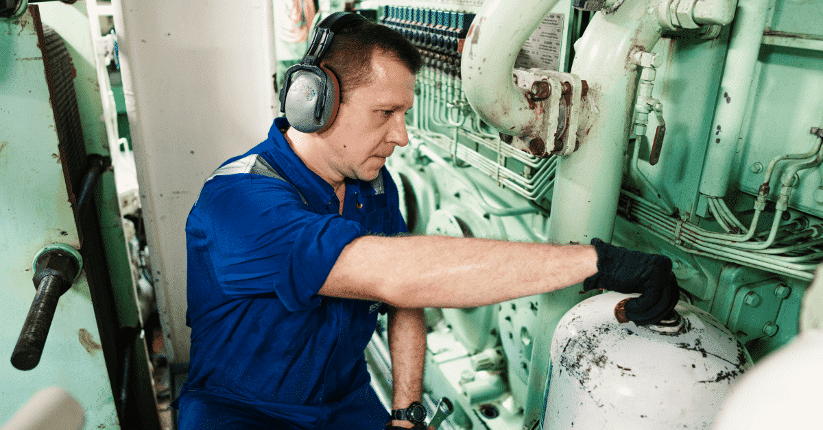 Ship maintenance onboard
